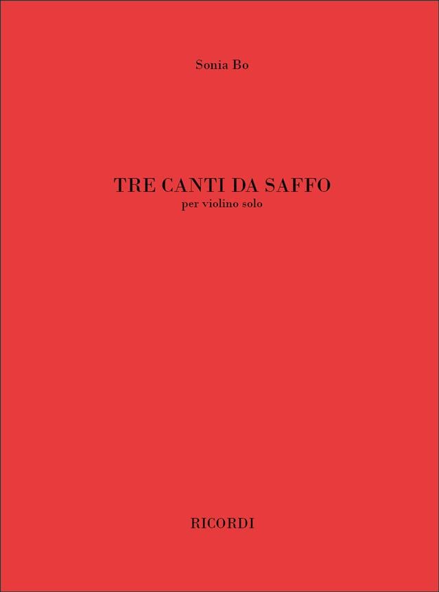Tre canti da Saffo